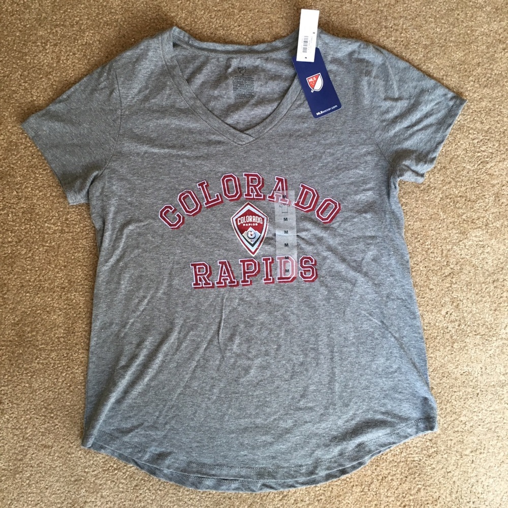 Colorado Rapids Gray V-neck